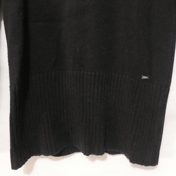 GUESS | medium | Black V-Neck Sweater with Sequin Embellishment - Picture 7 of 14